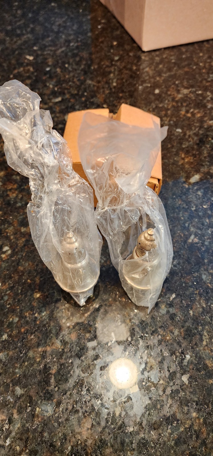 Vintage Sterling Duchin Set of Weighted Salt And Pepper Shakers