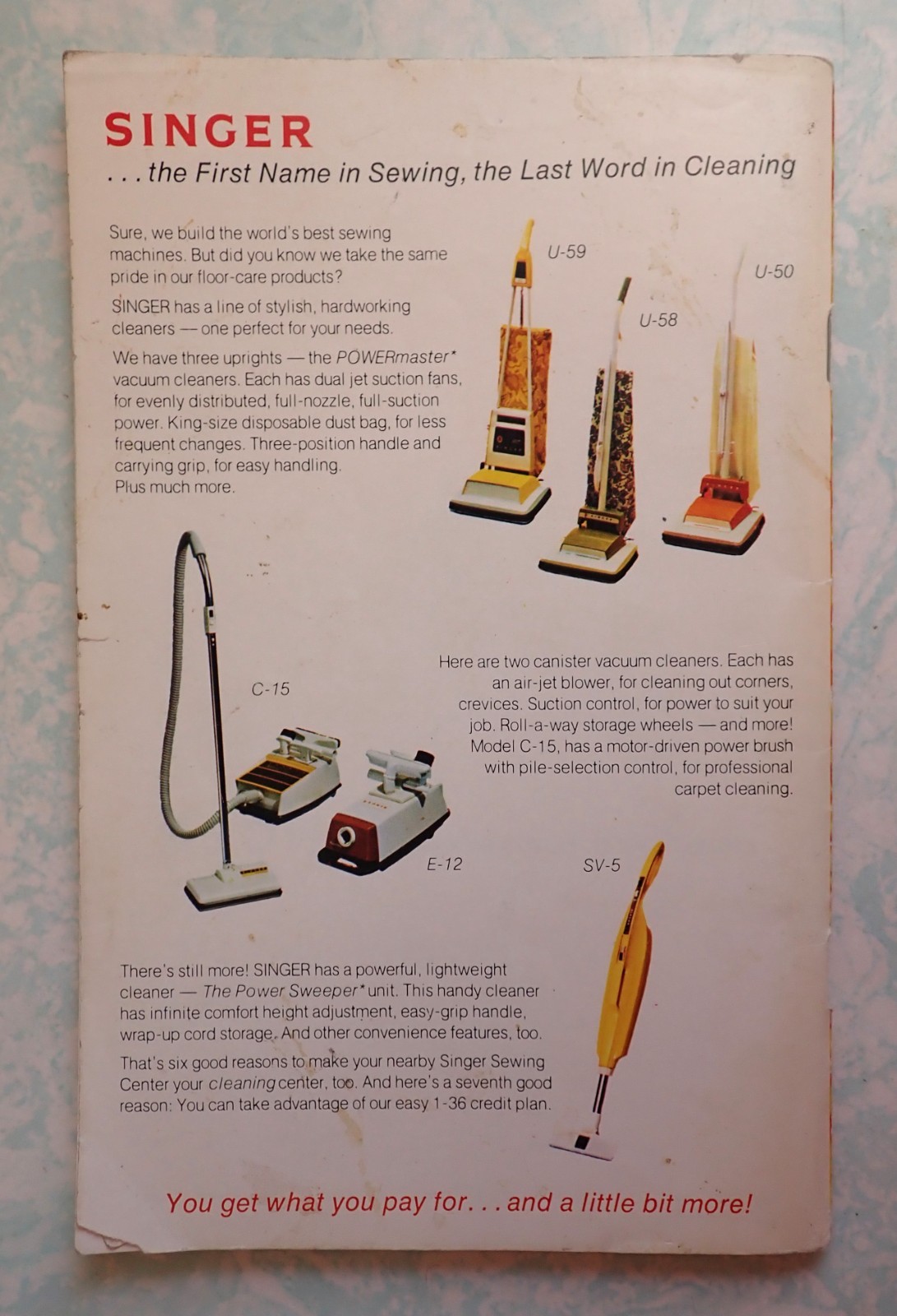 1975 Singer Model 534 Stylist Free Arm Zig-Zag Sewing Machine Instruction Manual