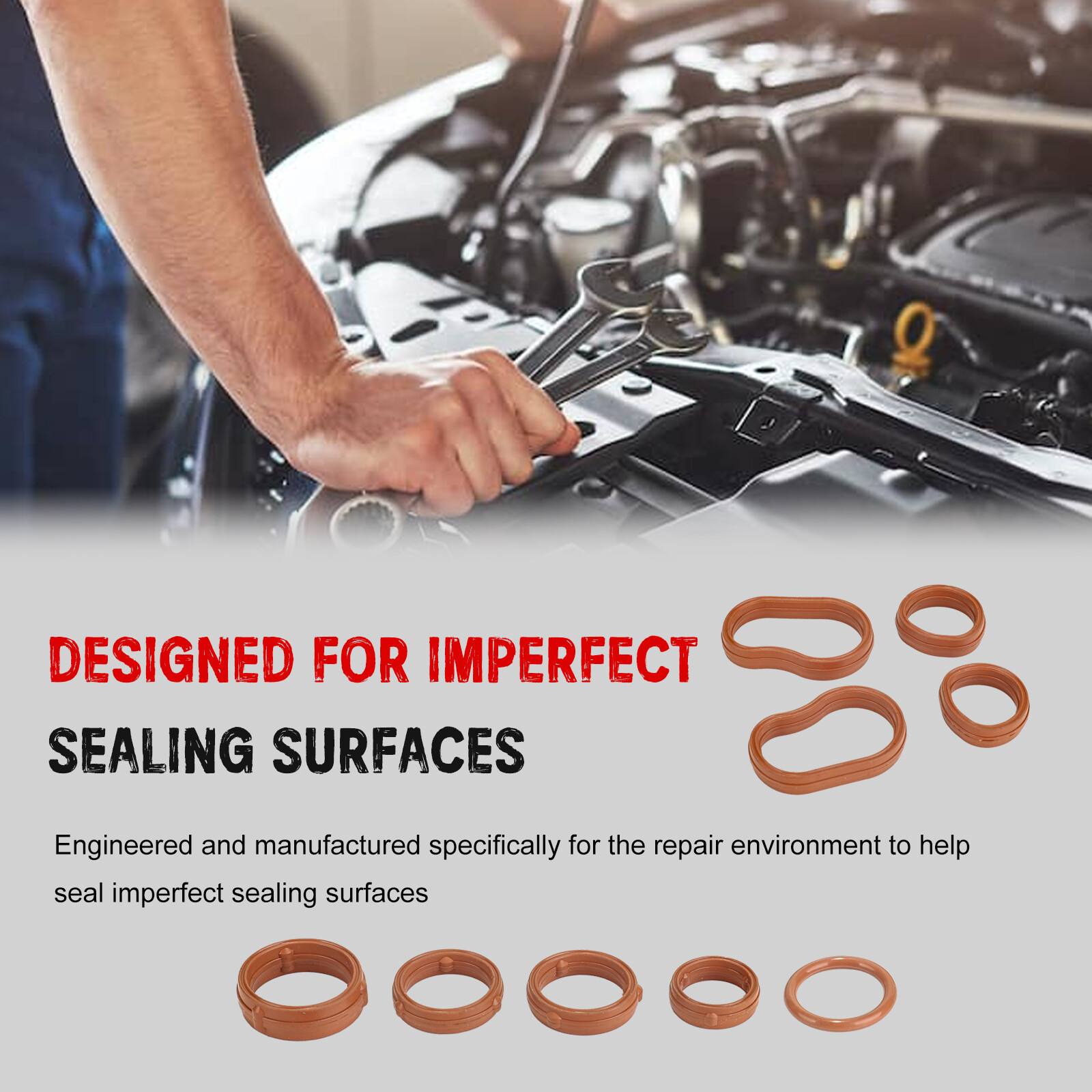 Engine Oil Filter Housing O-Ring Kit For Chrysler 300 Jeep Wrangler Dodge 3.6L