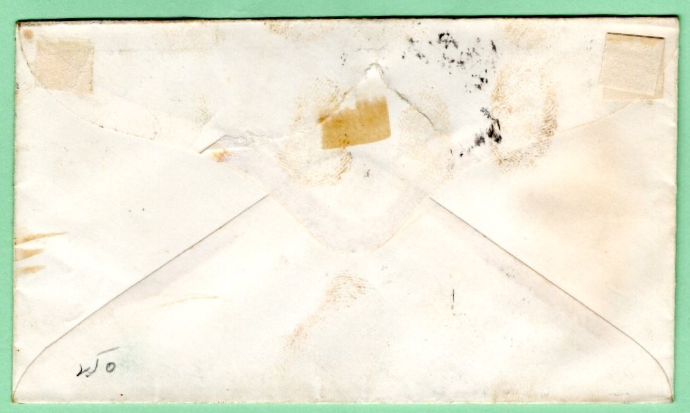 Scott # 26 on Cover: Cancel : New York, N.Y. / MB-691