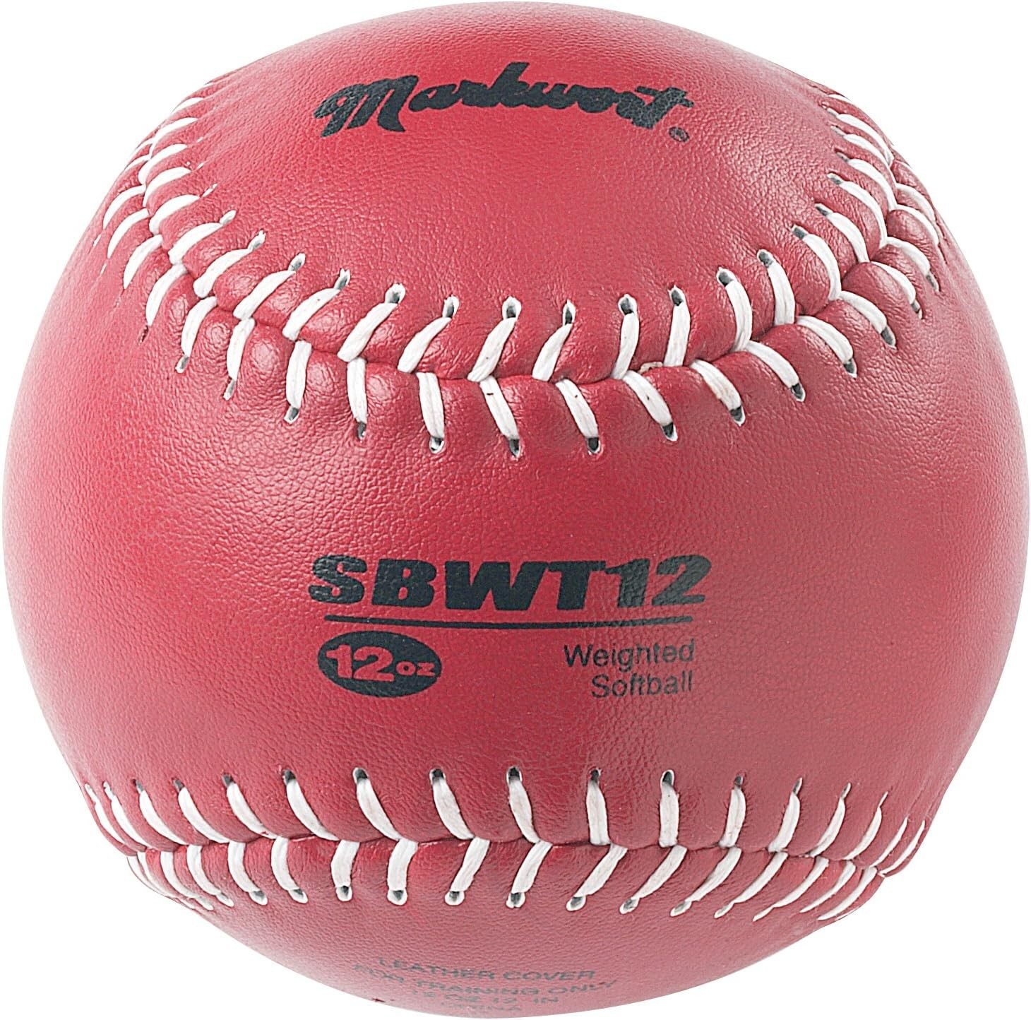 12 oz Ounce Weighted Strength TRAINING Ball Pitcher Pitching SOFTBALL Maroon
