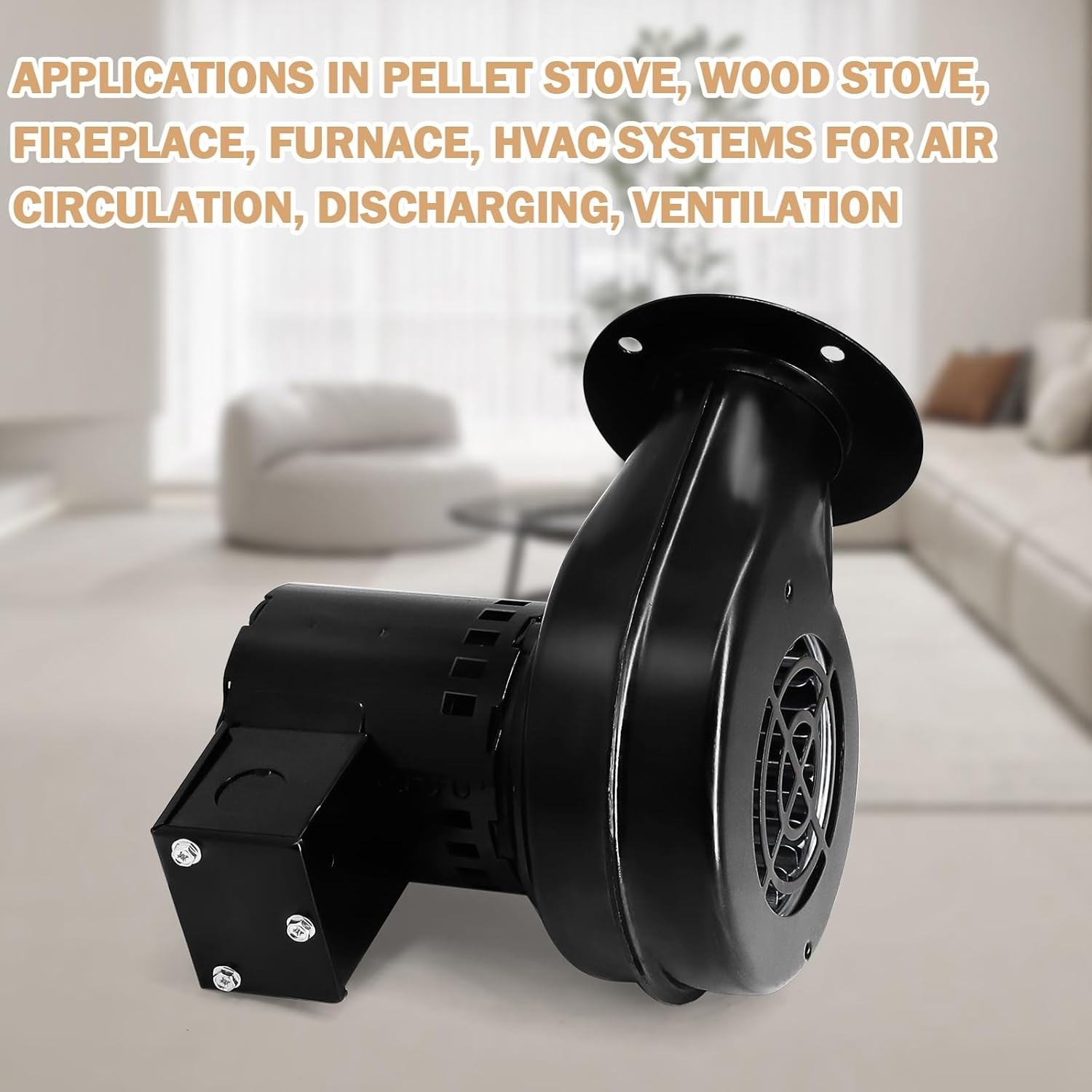 For Dayton 1TDP3, Fasco 4C443, 7021-4931, 50748-D500 Draft Inducer Blower Motor