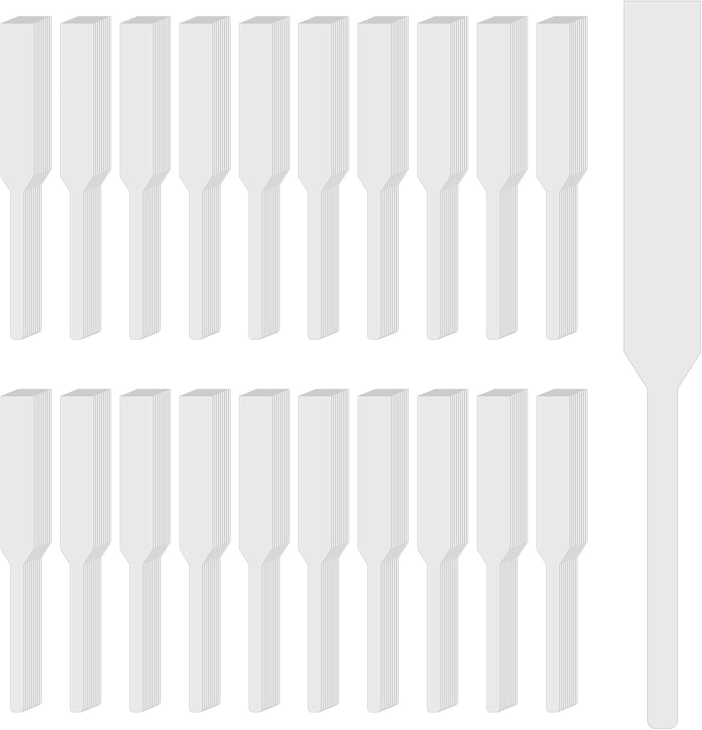 200 PCS Perfume Test Strips Paper Disposable White Perfume Paper Strips, Perfume