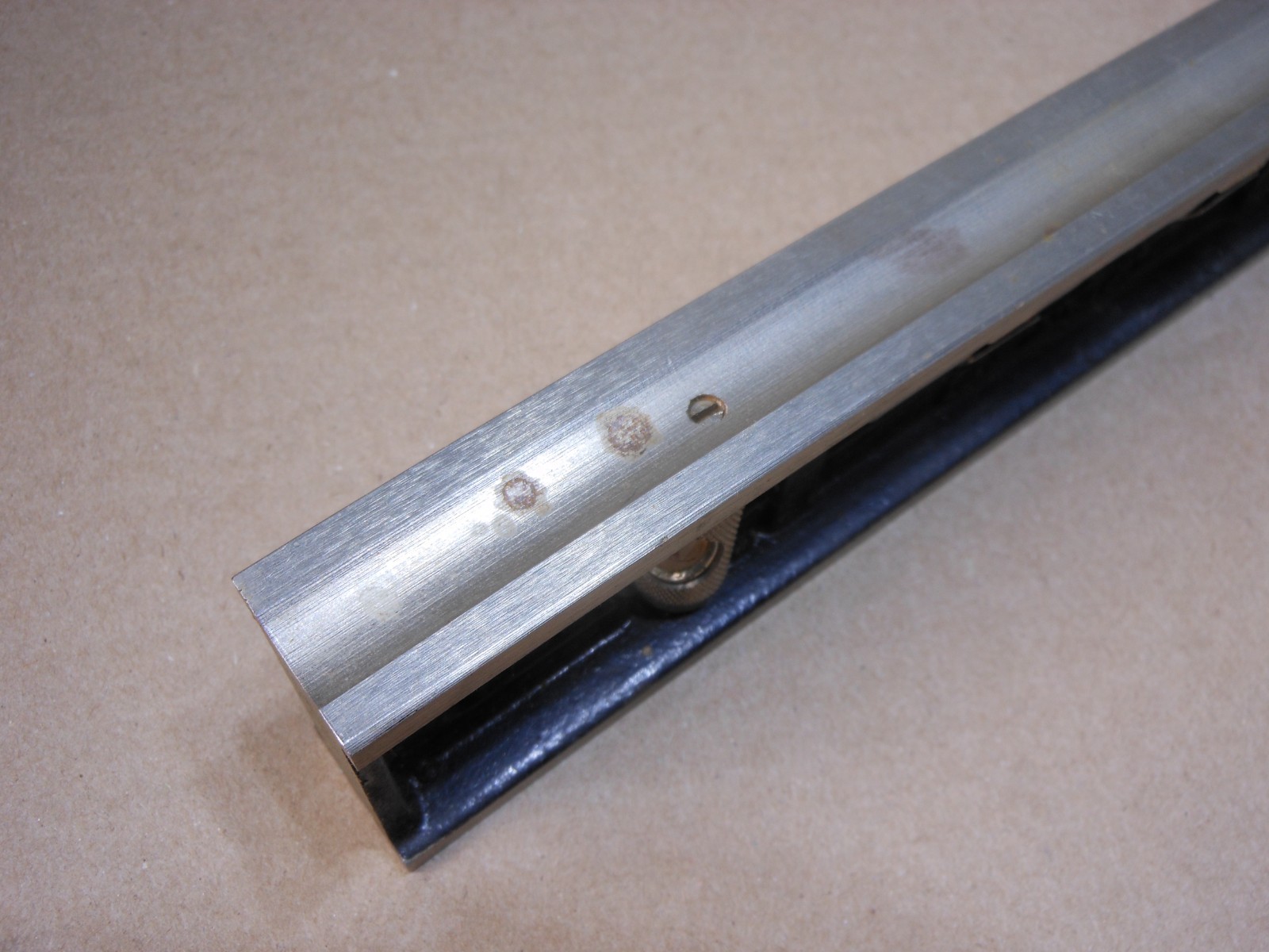 Vintage Stanley 36G 9" Cast Iron Level 3 Vial