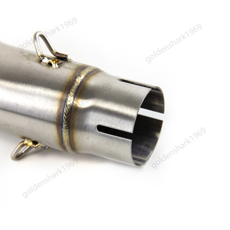 For Kawasaki Ninja 400 Ninja 500 Z400 Z500 Exhaust Tips Mid Pipe Slip On Muffler