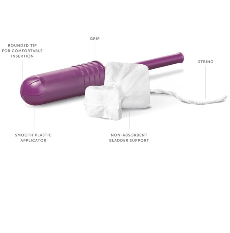 Poise Impressa 8 Count Incontinence Bladder Supports for Bladder Control Size 2