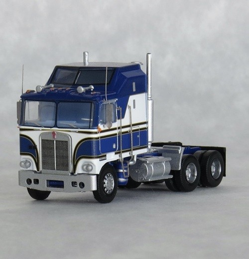 N TRAINWORX  41062 Kenworth K100 Aerodyne Salem blue/white Truck