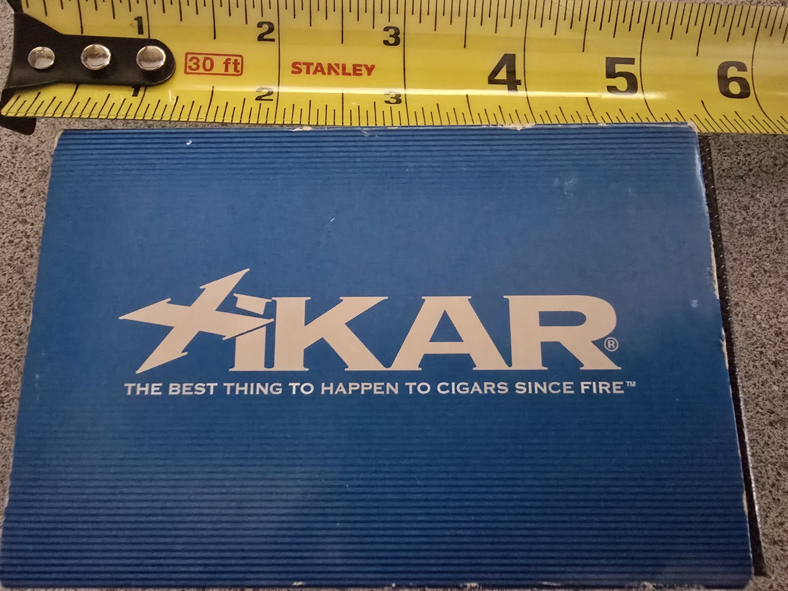 Xikar Blk Butane 1 Jet Flame Lighter Wind Resistant Pocket Lighter Refillable