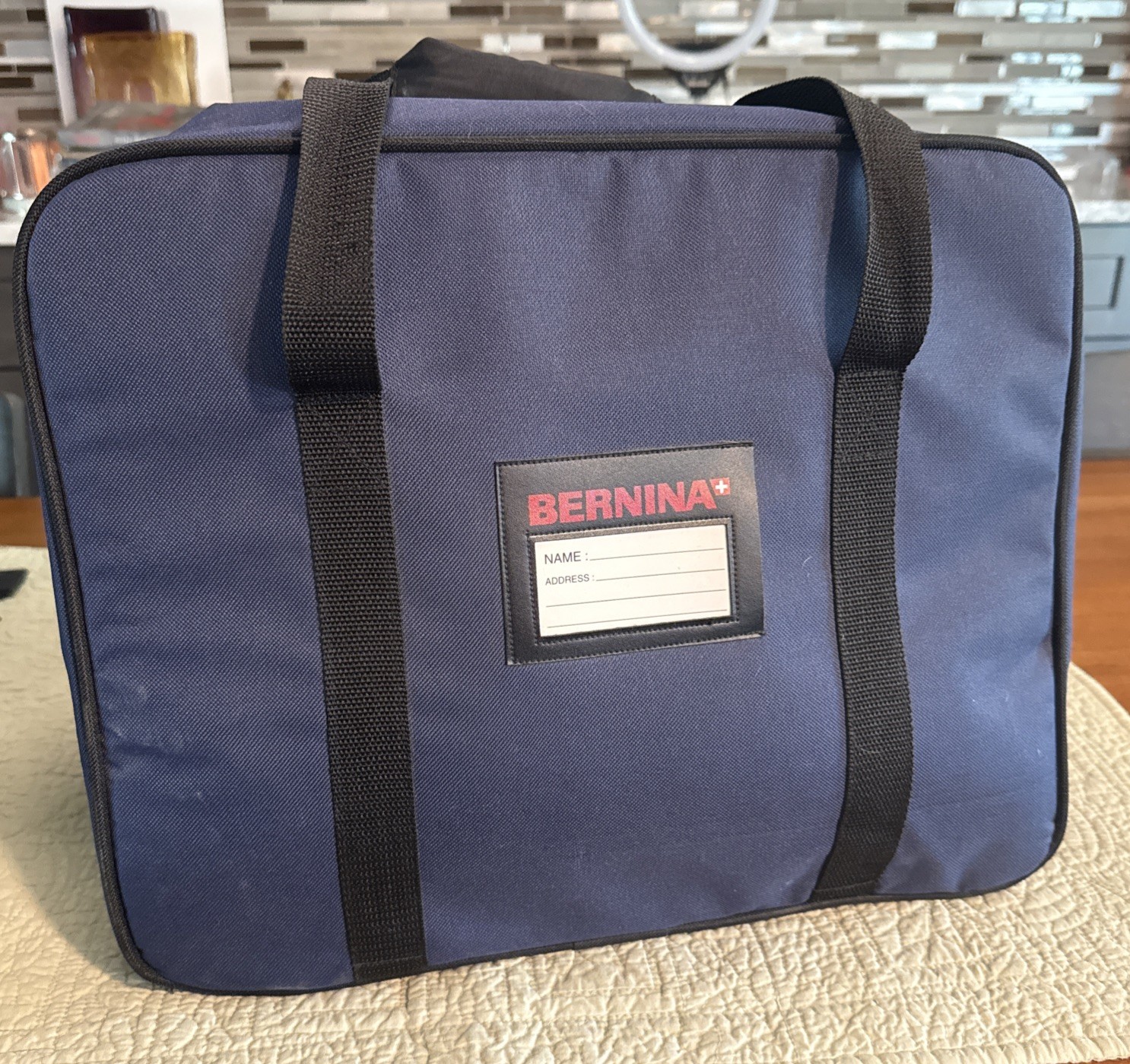 BERNINA Soft Cover Storage / Accessory Carrying Bag - 16" x 12" x  10"