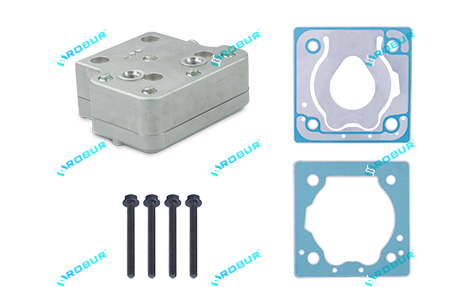 Air Brake Compressor Cylinder Head for Cummins ISX / 4089206 / 9111539212