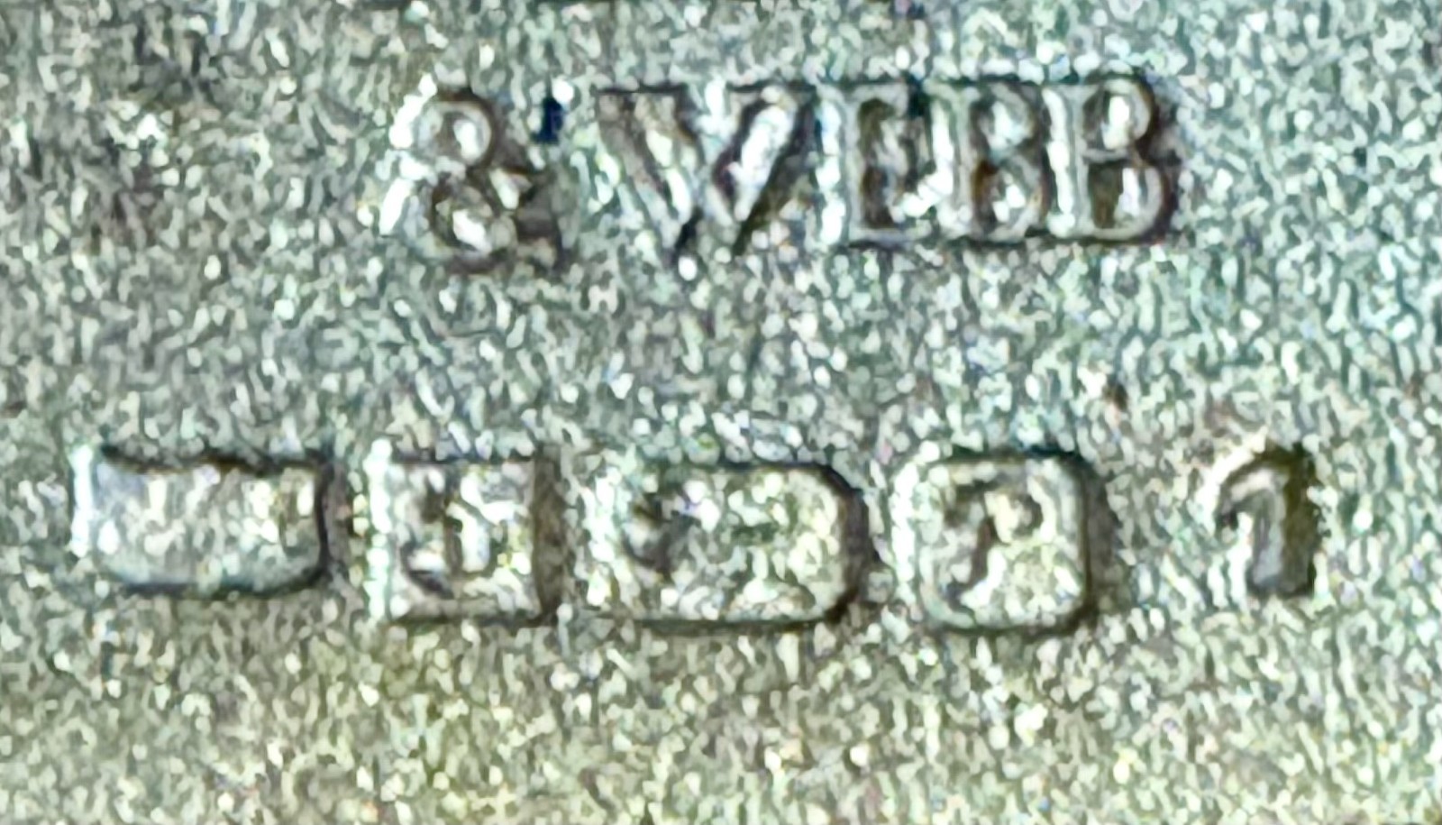 Mappin & Webb Trinker Sterling Silver Box Birmingham, England