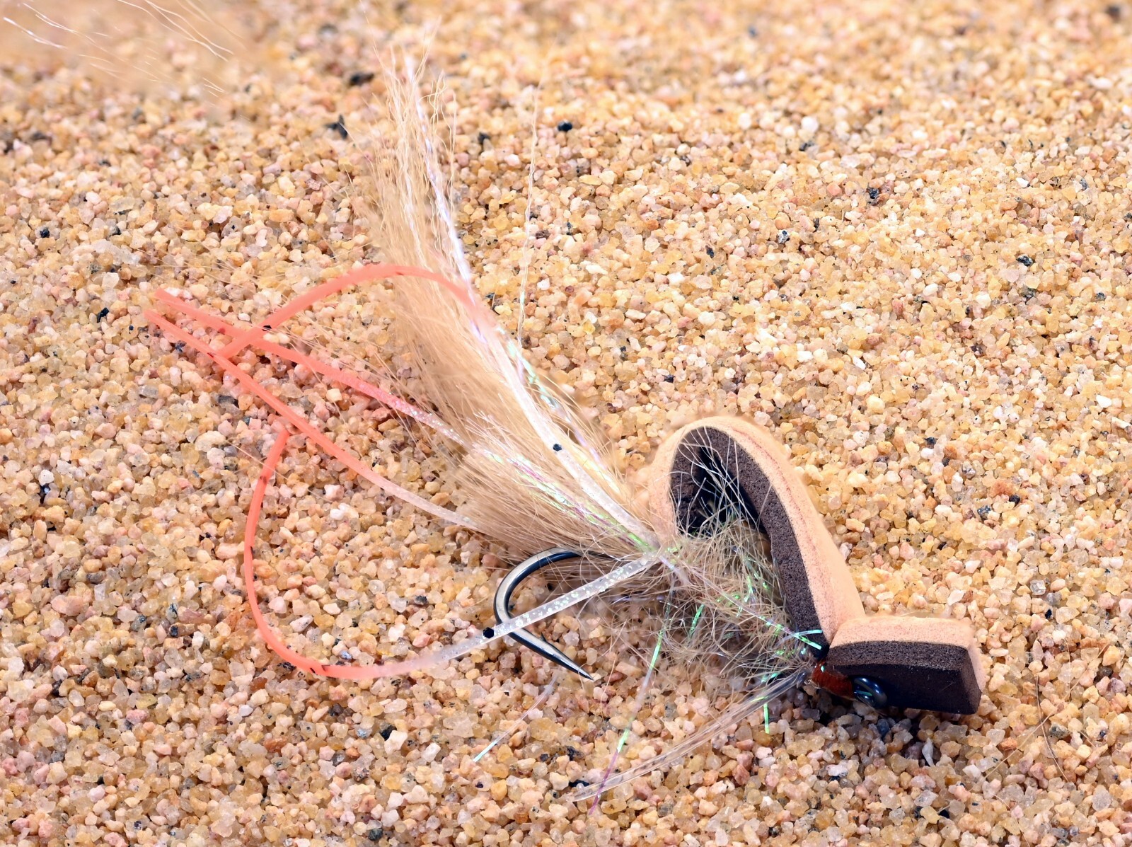 Gurgler Top Water Fly - Floating Shrimp Pattern - Choose Color - Mustad Hook #2