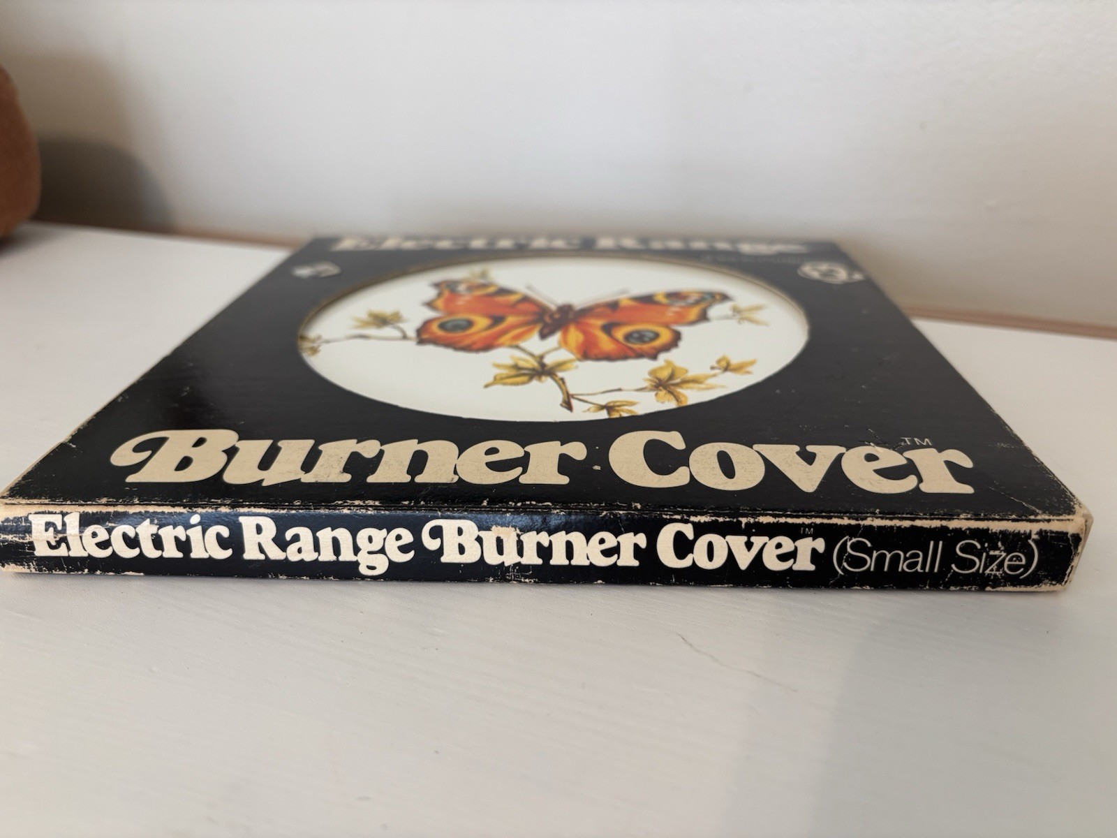 Vintage 1970’s Max Burton Butterfly Electric Range Stove Burner 8” Cover Enamel