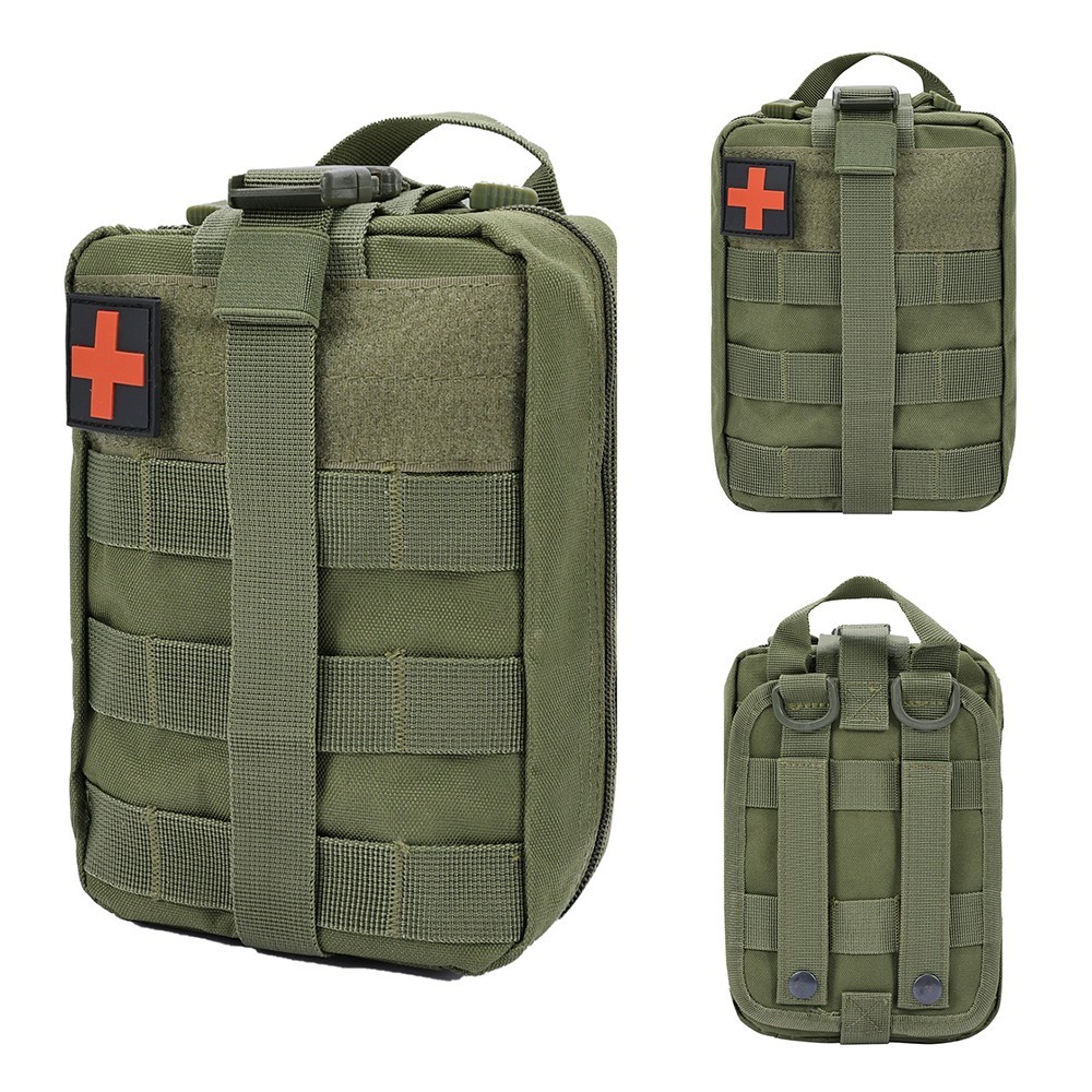 Tactical MOLLE Rip Away EMT Medical First Aid IFAK Medical Pouch Utility Bag