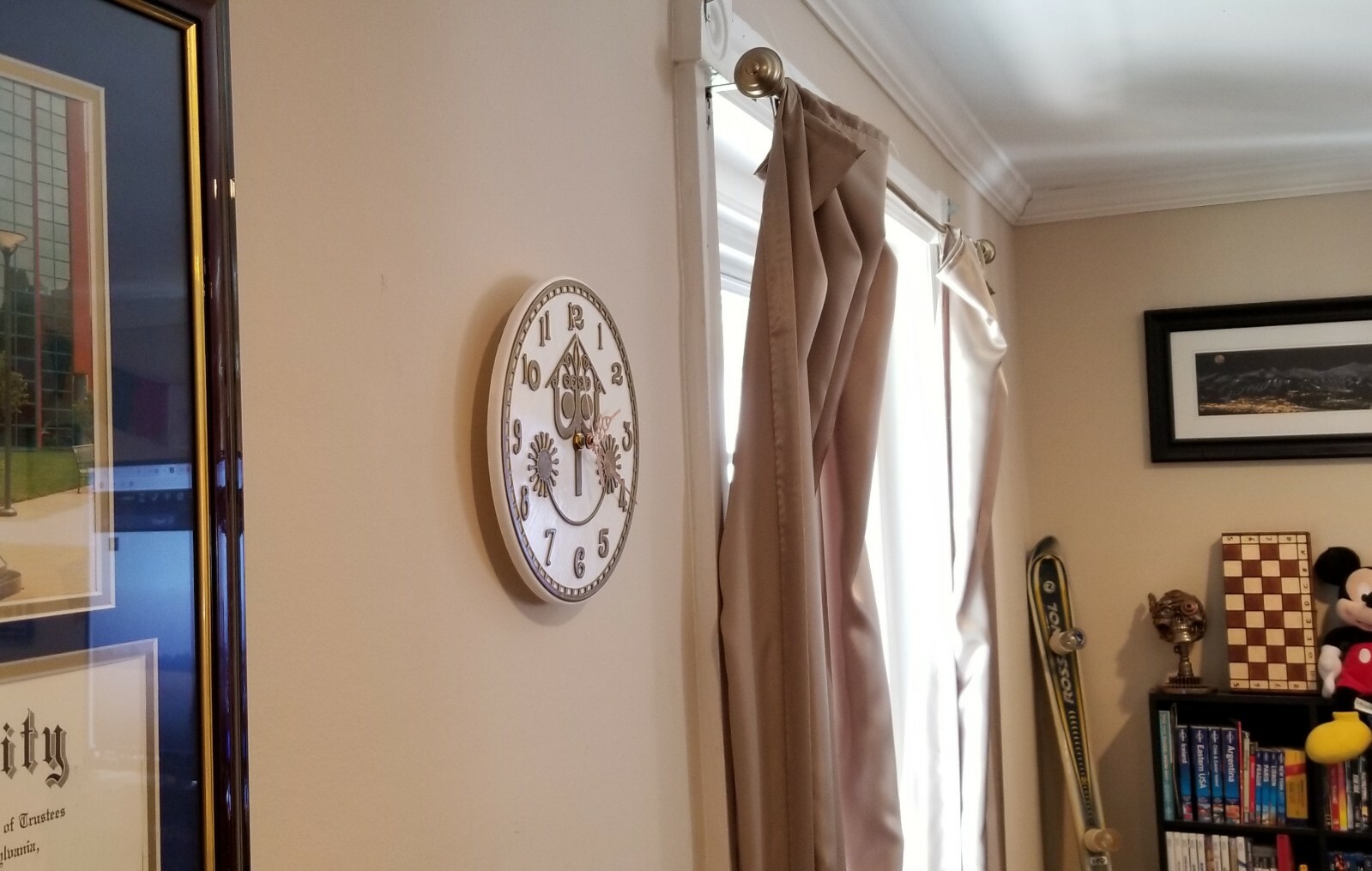 It's a Small World Inspired Wall Clock (Disney Prop Inspired Replica)