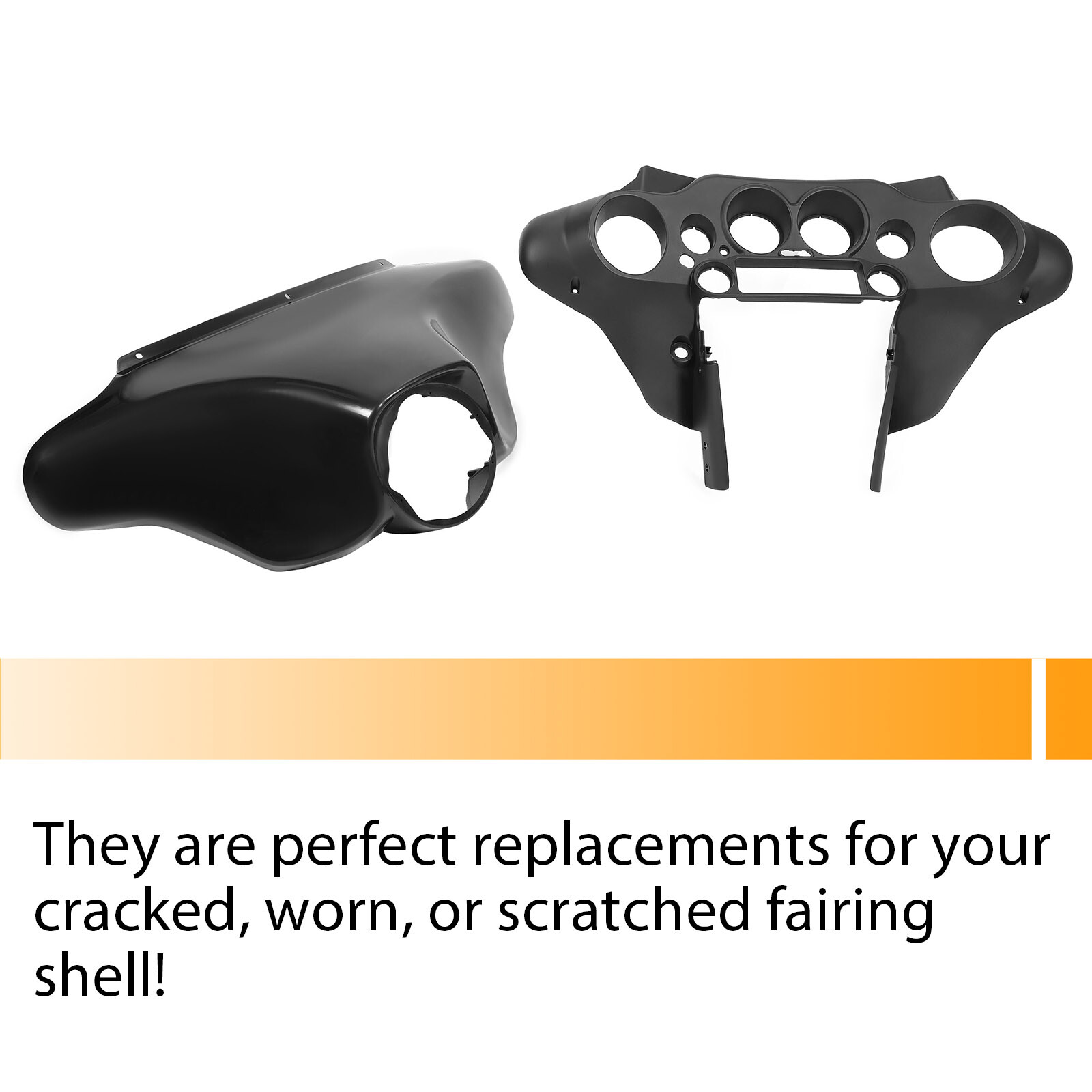 Batwing Inner Outer Fairing For Harley Touring Street Electra Glide 96-13 1997