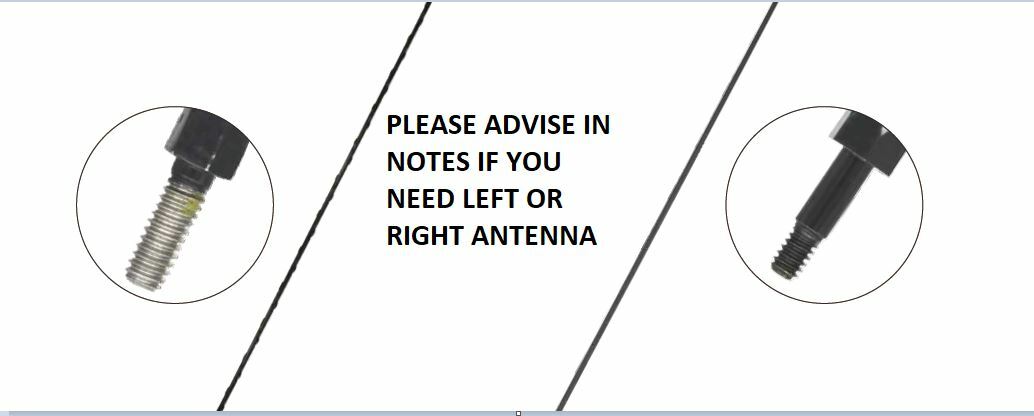 21" Replacement Radio AM/FM Black Antenna W/Screws For Ford F150 2009-2022