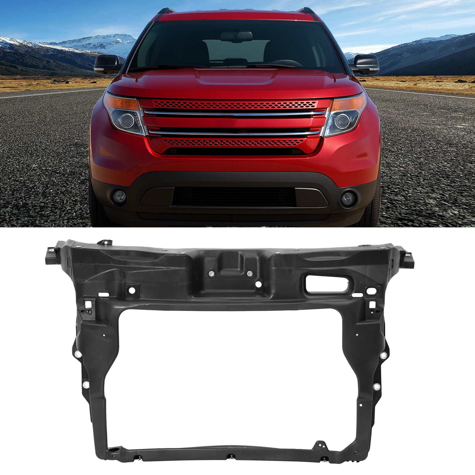 Radiator Support Assembly For Ford Explorer 2011-2015 Base Limited Sport XLT