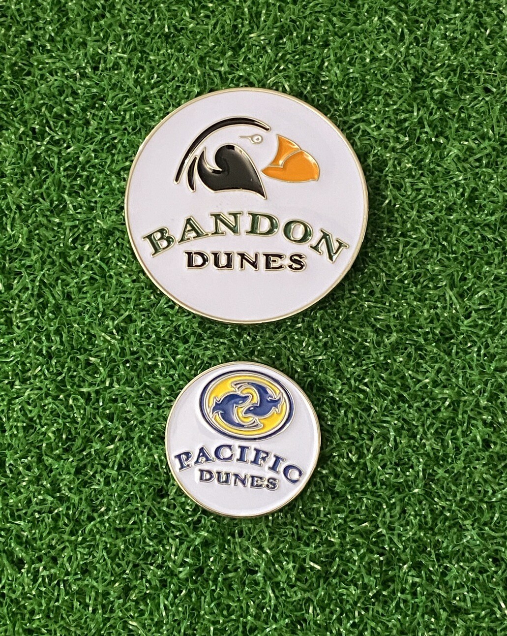 PACIFIC DUNES At BANDON DUNES 1-1/2” Magnetic Ball Mark w/Removable Marker