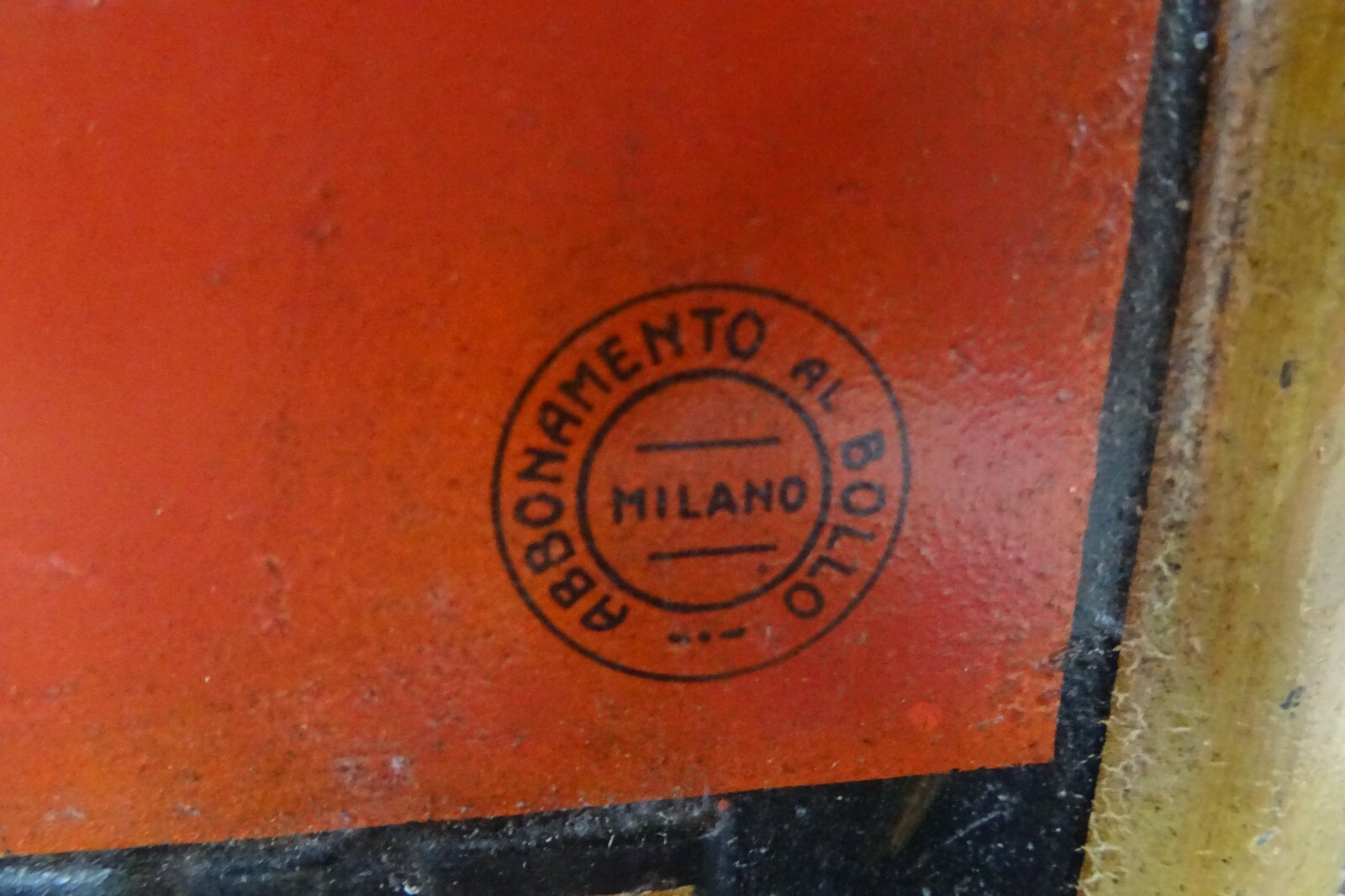 IVIN paint sign Fiat Alfa Romeo Isotta Fraschini 1930s