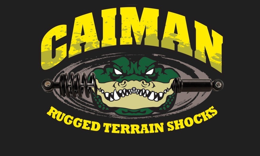 Caiman Rugged Front Shock for Kubota K7311-91821, Left or Right, Gas-Charged