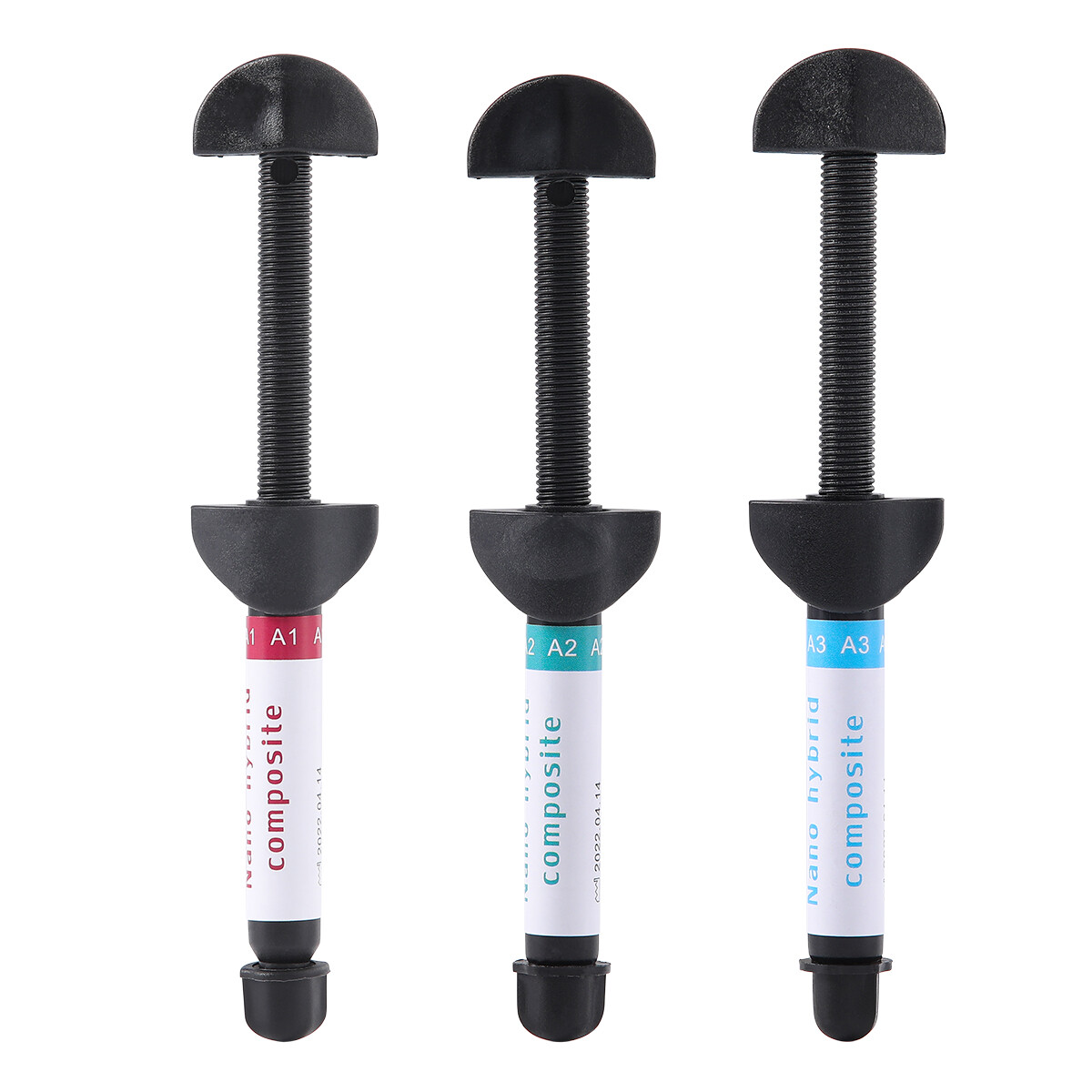 Dental Light Cure Bonding Adhesive/37% Acid Etching Gel/Composite Resin A1-A3