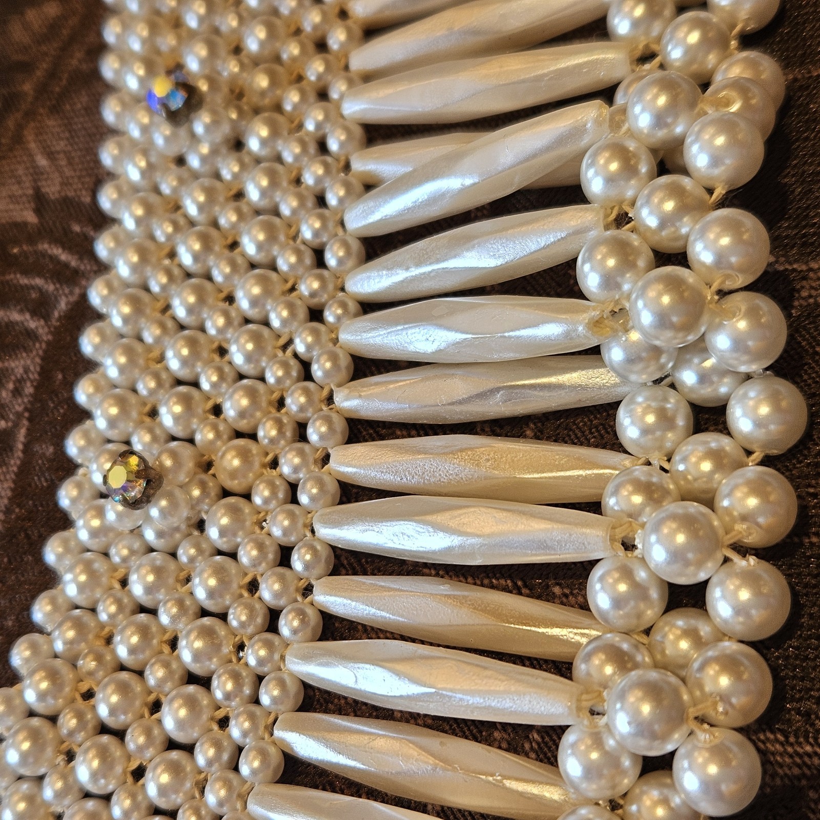 Lot Of 12 Vintage Jewelry Marked Hong Kong. 5 Necklaces 6 Pair Of Earrings And