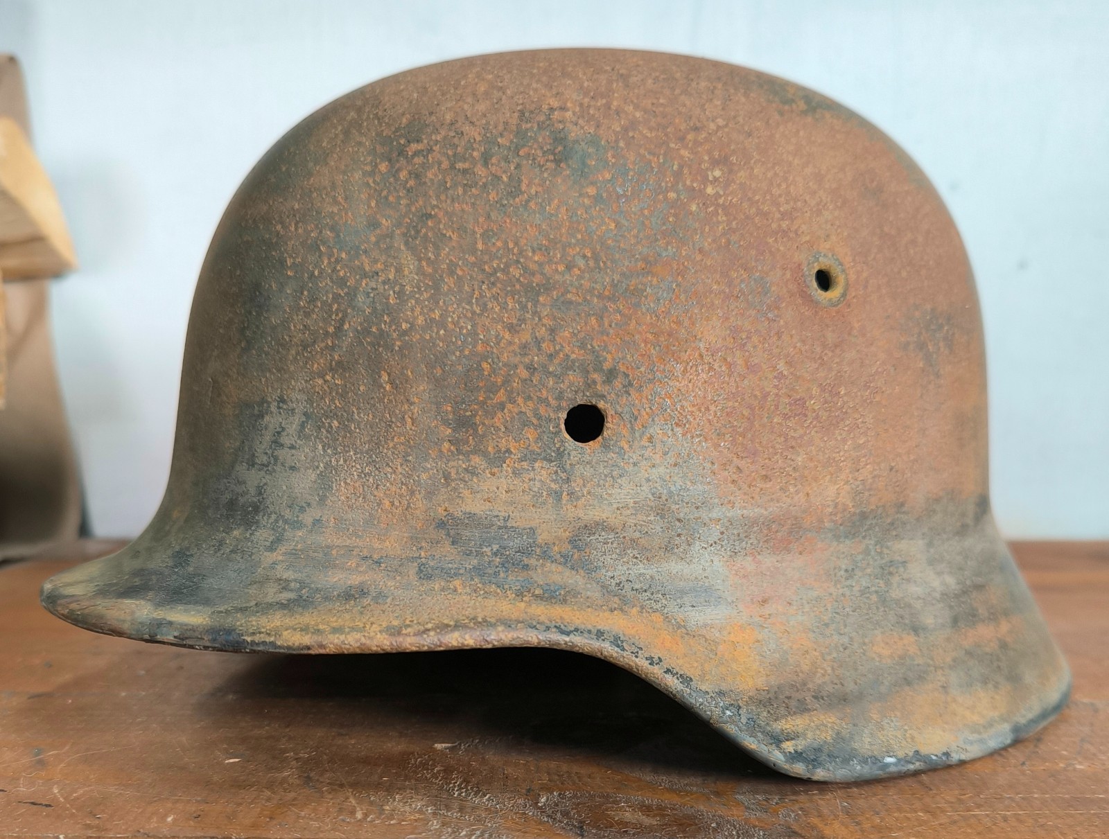 Helmet german original nice helmet M40 size 64 WW2 WWII do it yourself