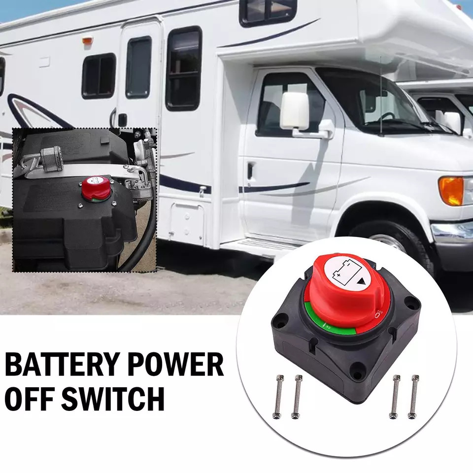 Battery Disconnect Switch Cut/Shut Off 275-1250Amp Marine Boat RV Camper 12V-48V