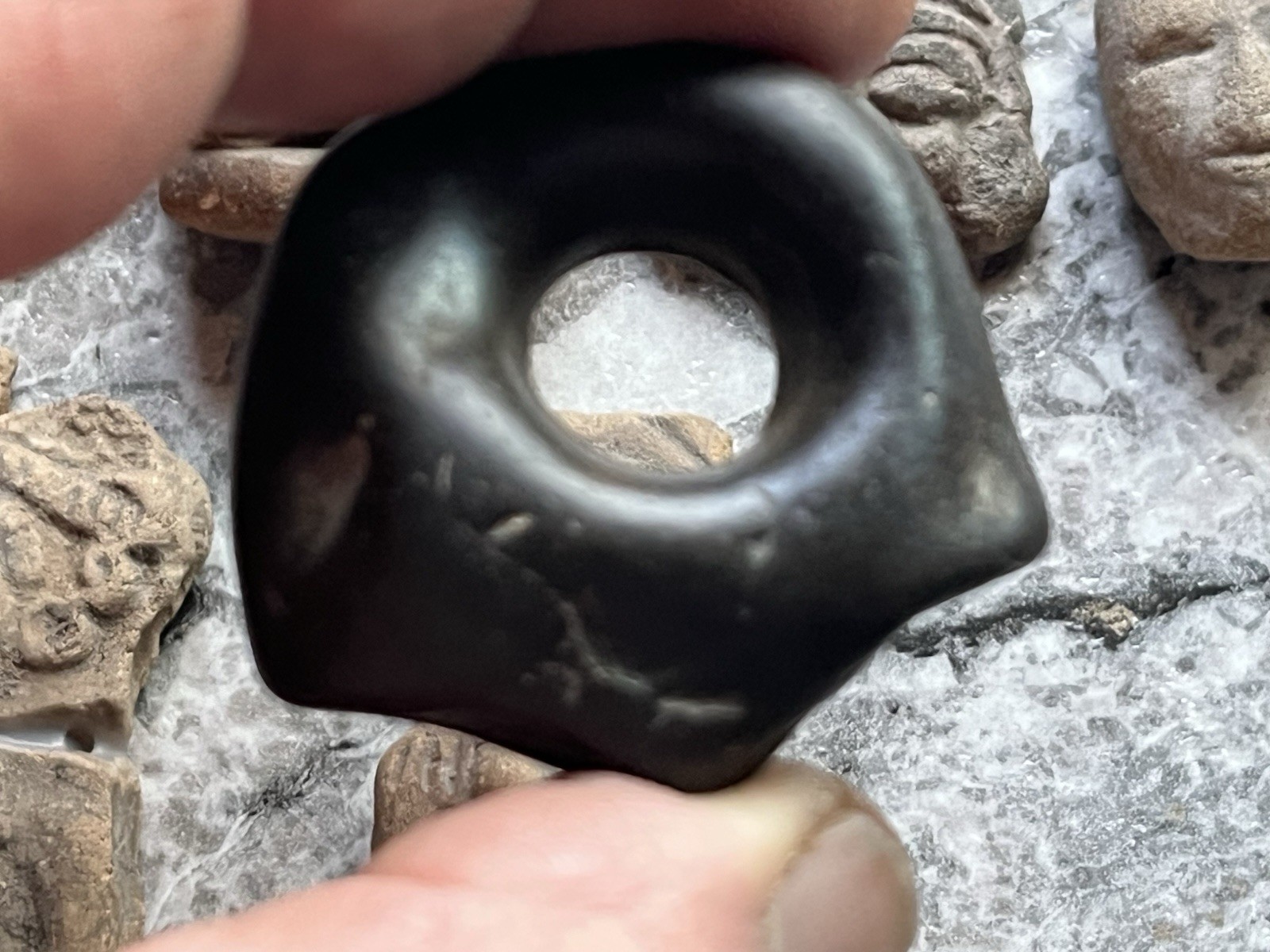 15 Teotihuacan Ancient Artifacts PreColumbian Pendant Figures Heads Beads Mayan