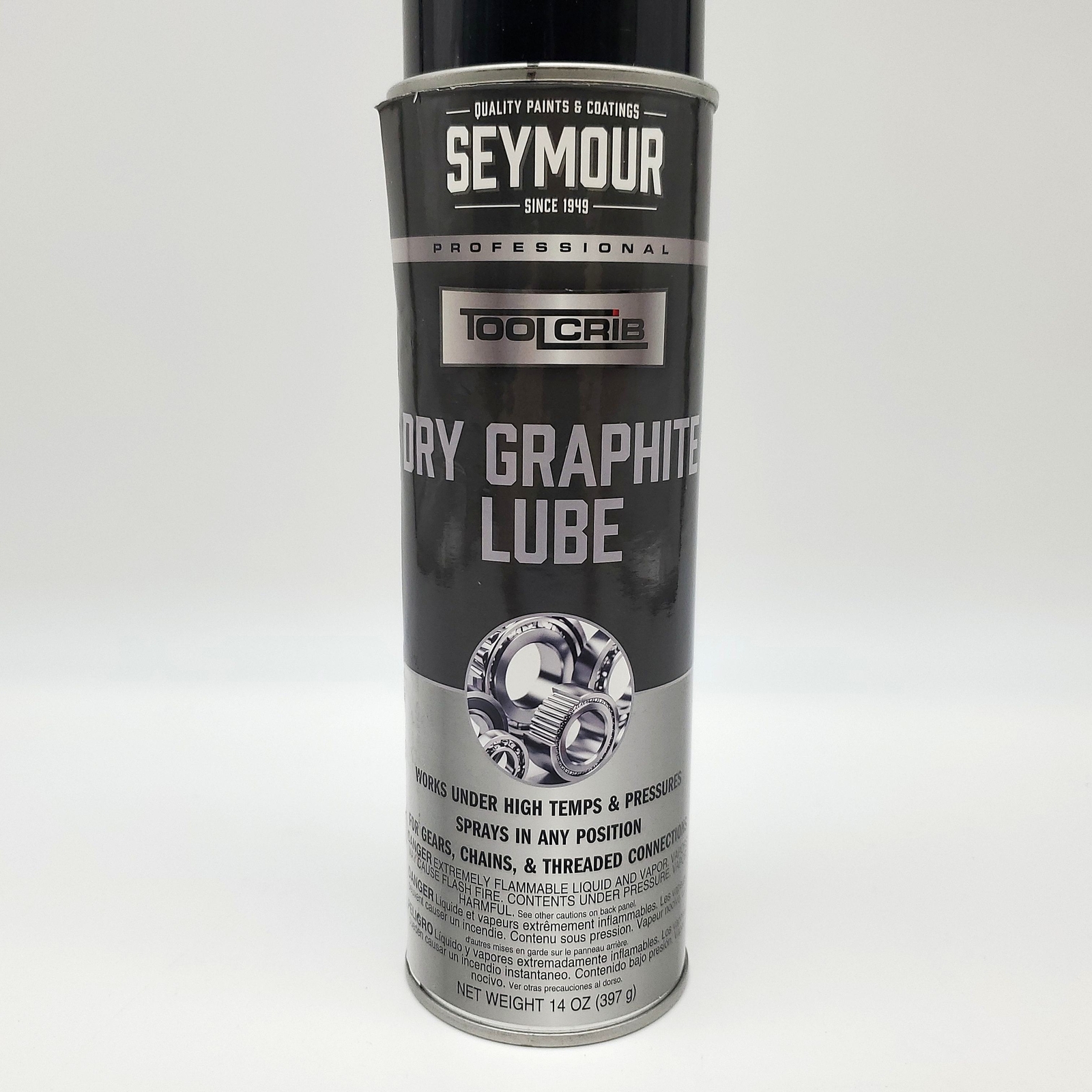 Seymour Tool Crib Dry Graphite Lubricant Spray 630-1506 14 Oz Can