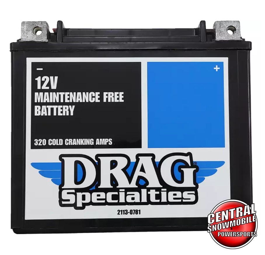 AGM Sealed Battery Harley Dyna Sportster Softail Buell Drag Specialties YTX20HL