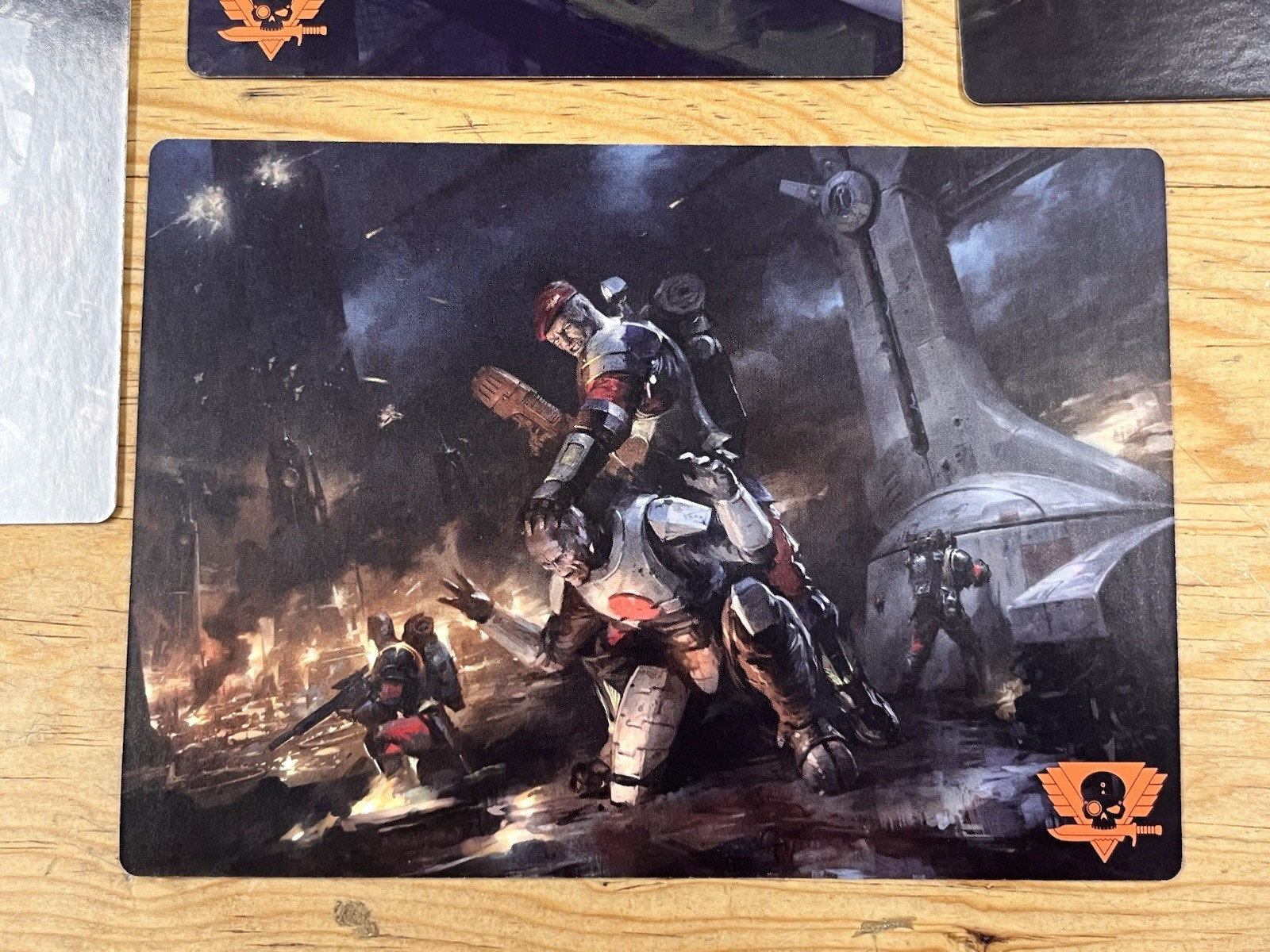 Warhammer 40k 40,000 KILL TEAM Promo Art Cards, Sleeves, Dogtags & Badges SET
