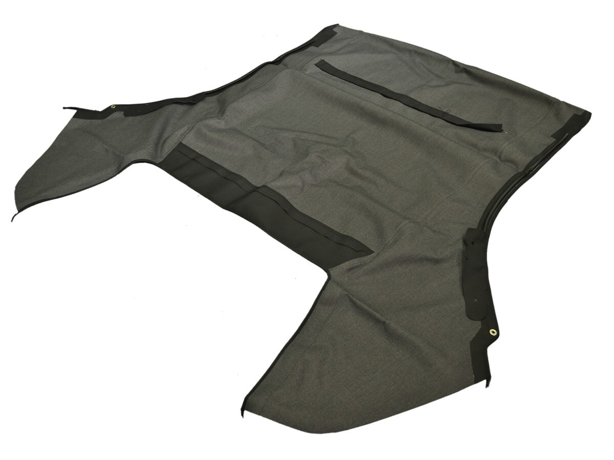 Ford Mustang 94-04 Convertible Soft Top & Defroster glass window Black Sailcloth