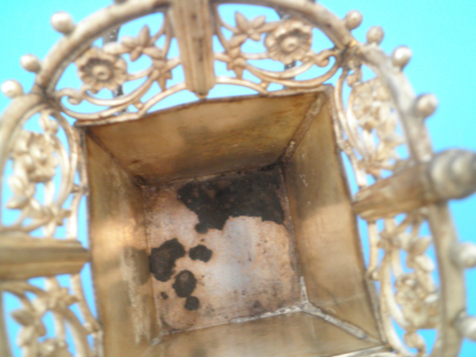 James Tufts Victorian business card holder silver plate