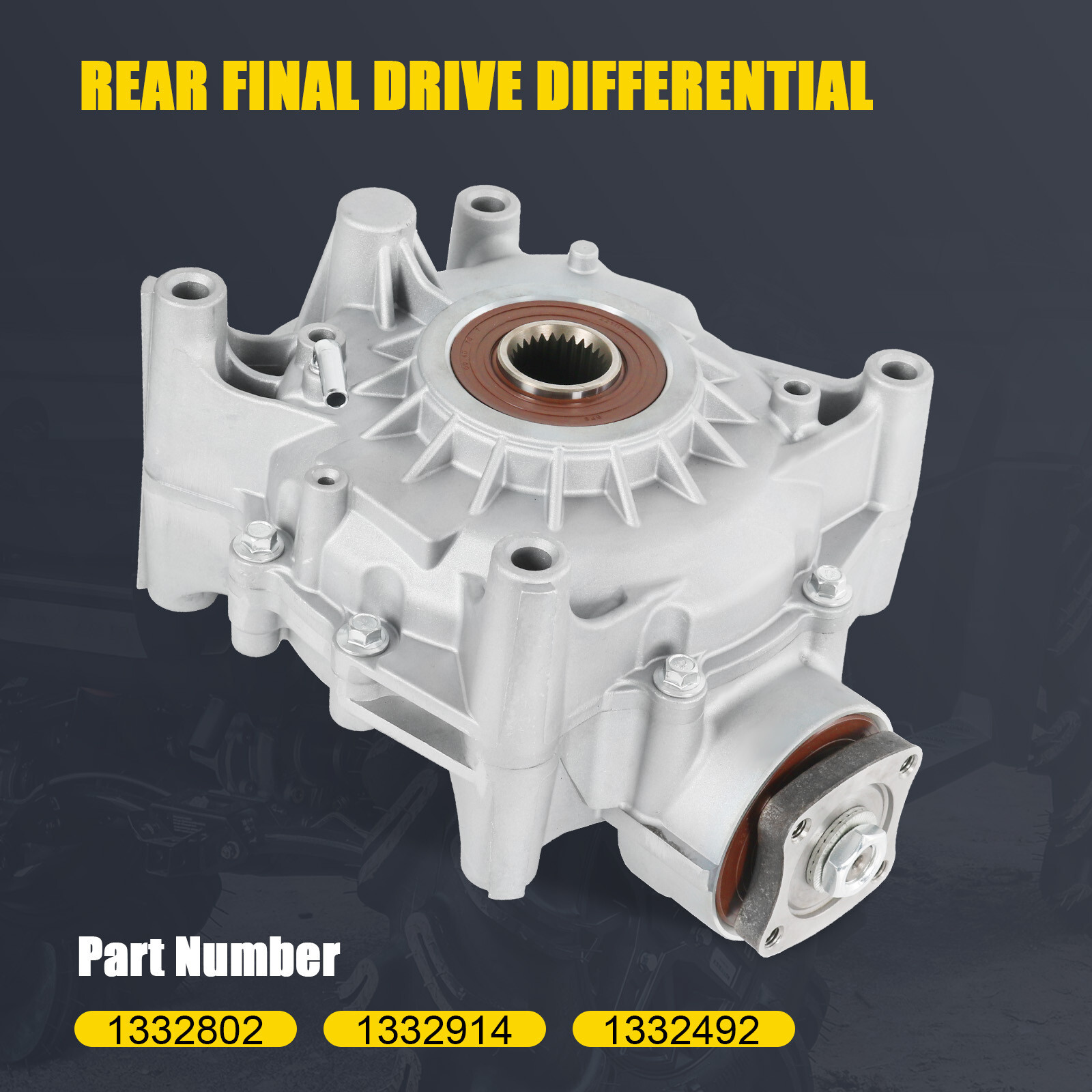 Rear Differential For Polaris SPORTSMAN 850 High Lifter 2016-2022 113.4mm