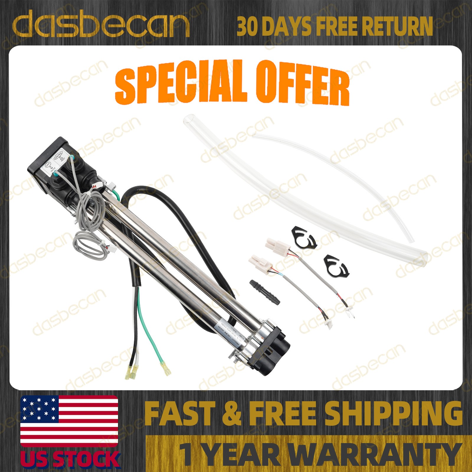 No-Fault Spa Heater For Hot Spring Watkins Tiger River Limelight 6kW 120V-240V