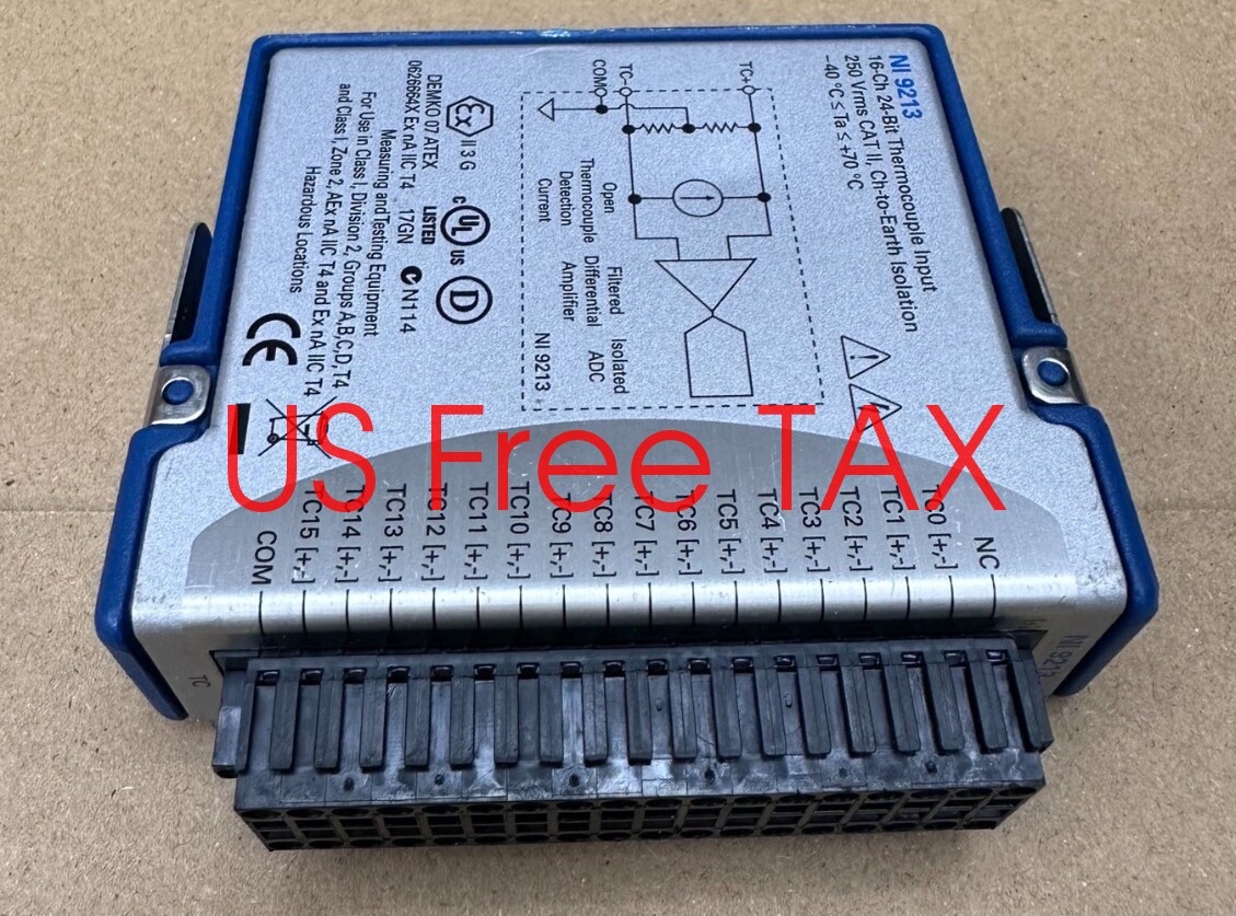 National Instruments NI 9213 cDAQ Temperature / Thermocouple Input Module