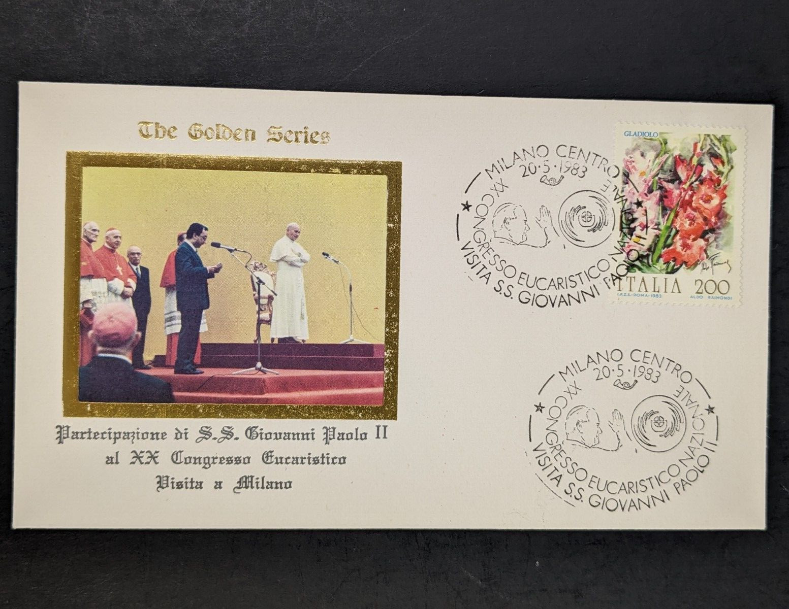 Pope John Paul II, Presides Over 20th Eucharistic Congress, 12 Covers Plus