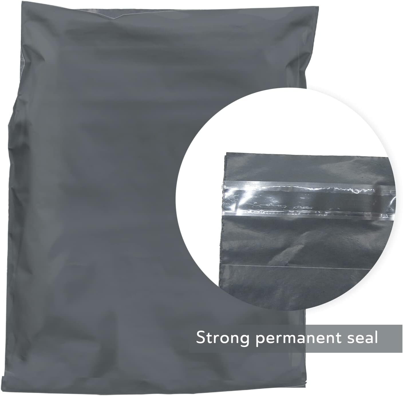 STRONG POLY MAILING POSTAGE POSTAL BAGS QUALITY SELF SEAL GREY PLASTIC MAILERS