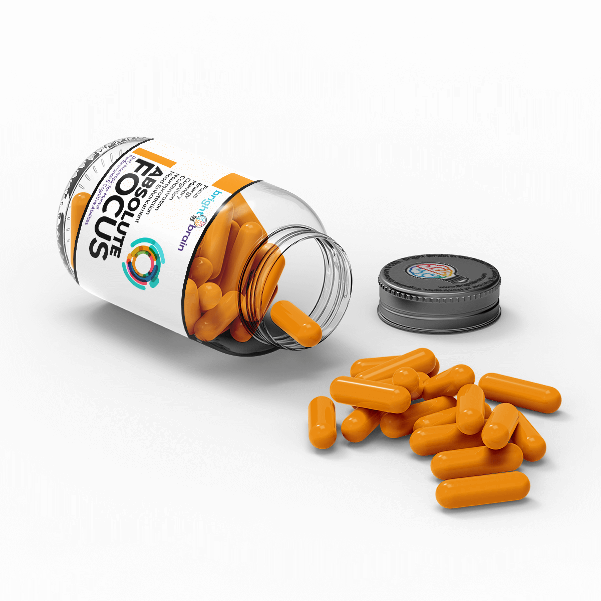 Bright Brain Absolute Focus Supplement - #1 Nootropic For Focus, Energy, Memory+