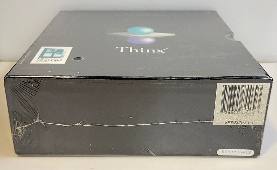 THINX~ Bell Atlantic Version 1.1 MS-DOS Vtg WINDOWS Computer Software NEW SEALED