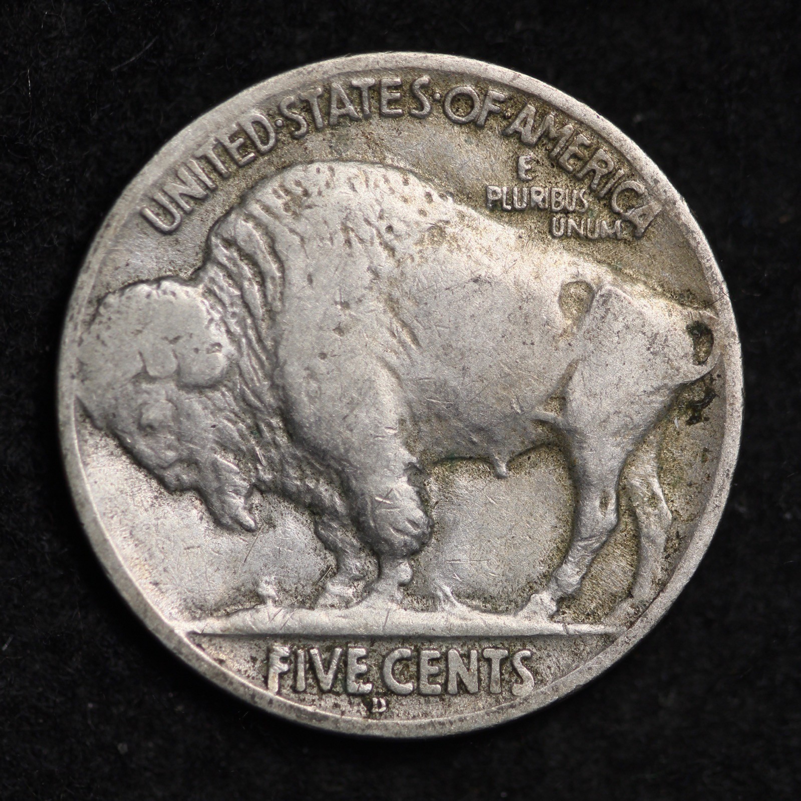 1928-D Buffalo Nickel G / VG FREE SHIPPING