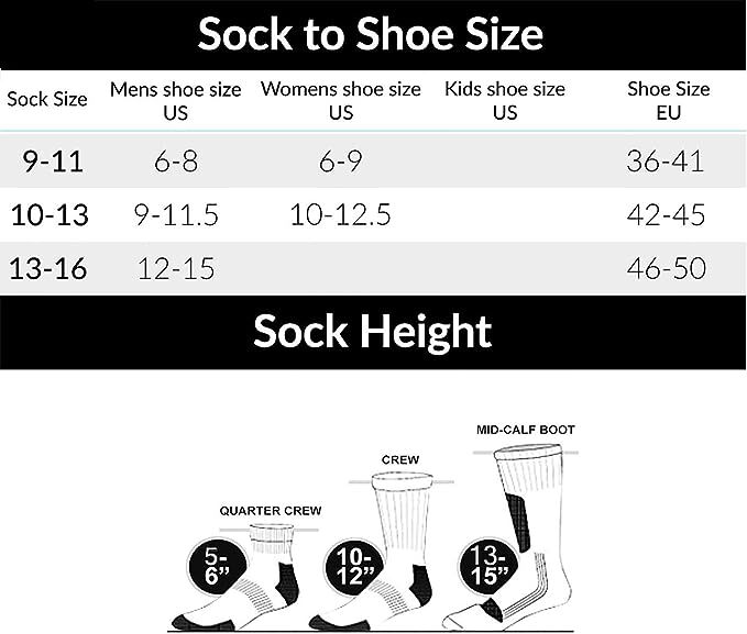 Diabetic Socks, Non-Binding Circulatory Cushion Cotton Crew Socks for Men Women