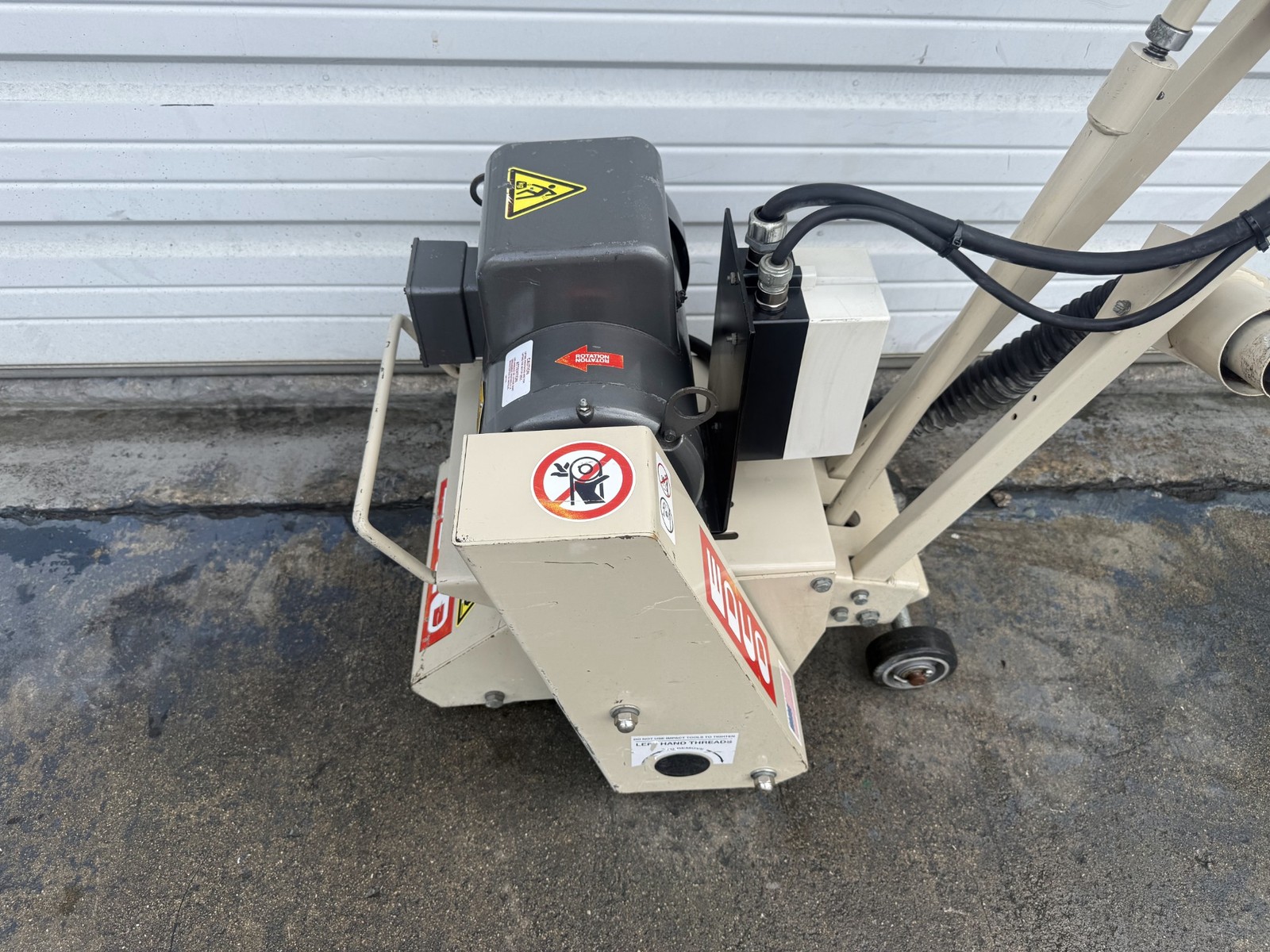 Edco CPM-8 Walk Behind Concrete Scarifier Grinder 220v Single Phase L@@K