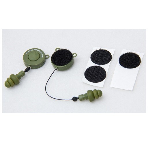 Milspec Monkey MSM Hearing Ear Pro Protection RETRACTO Plugs for helmets & hats