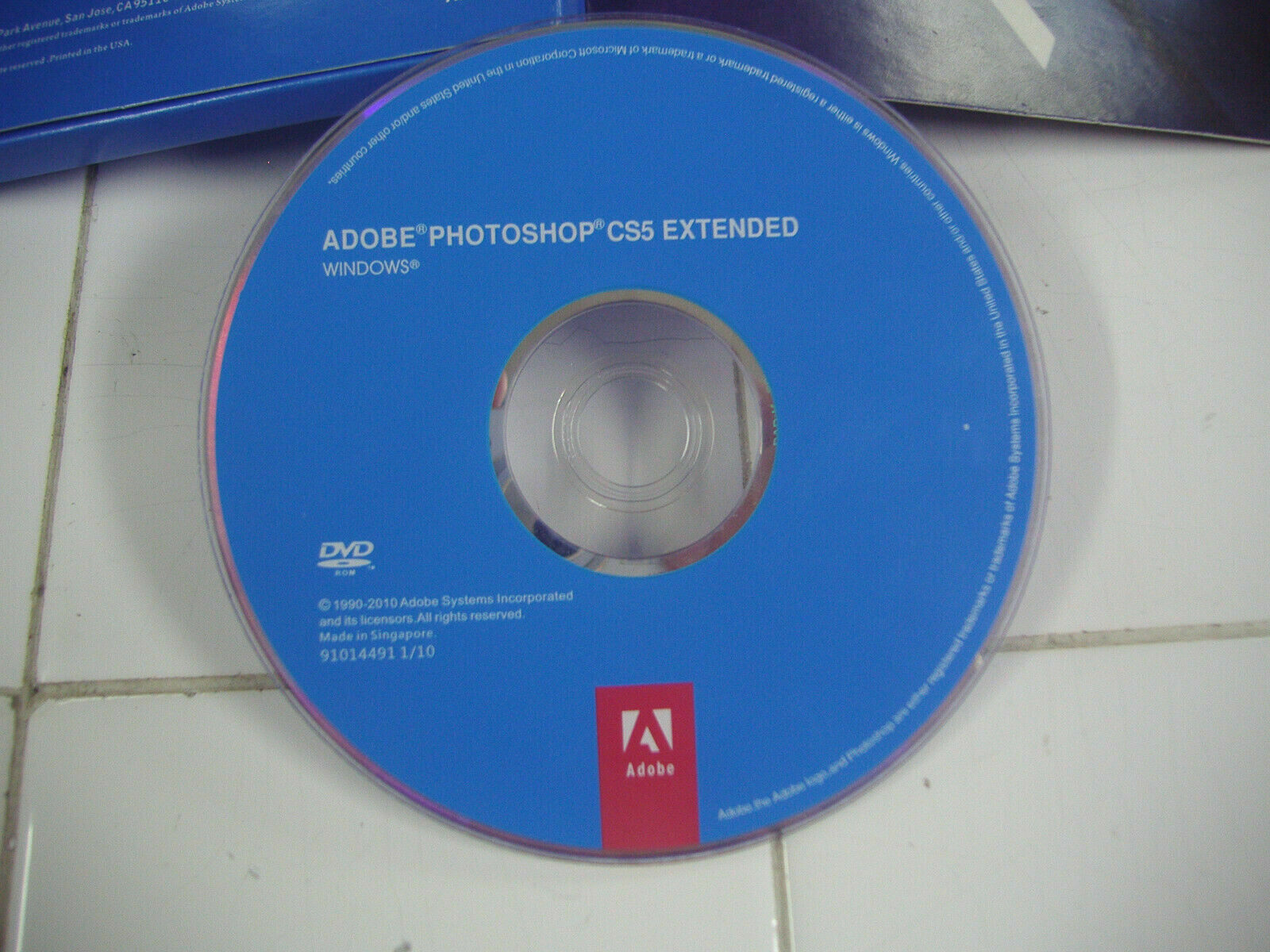 Adobe Photoshop CS5 Extended 64 & 32 bit for Windows Full Retail w/Serial Number