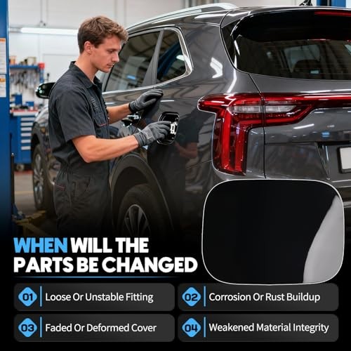 Fuel Gas Tank Filler Door Cap Cover Fit For Kia Sportage 2020 2021 2022 Fuel