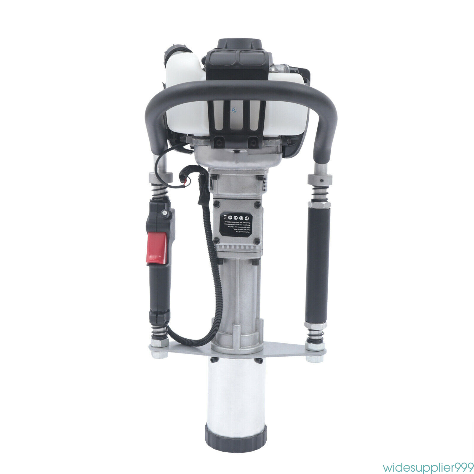 4 Stroke Gas Power Fence Pile Driver Push Gasoline Engine Heavy Duty