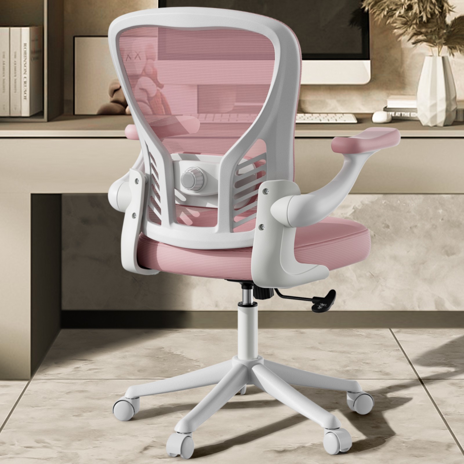 Mesh Office Chair Computer Desk Chair with Adjustable Lumbar Support Task Chair